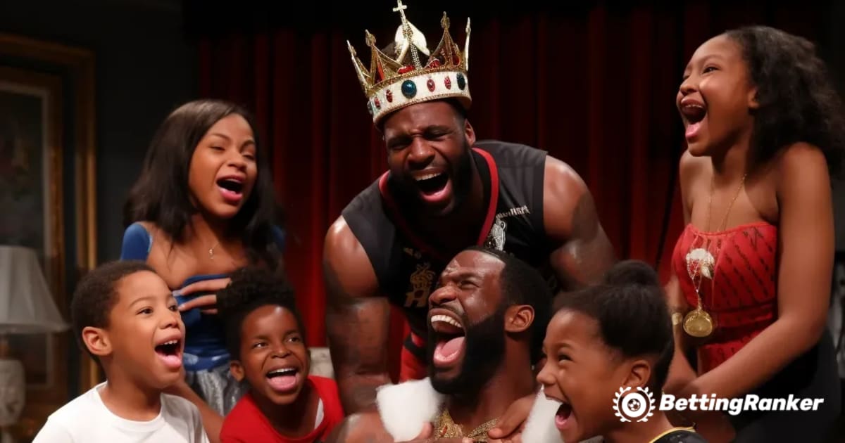 LeBron James' Family Impersonates NBA Star in Viral Video
