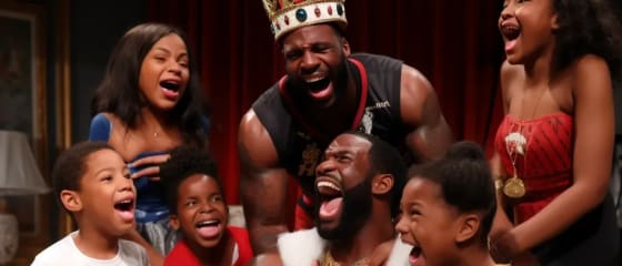 LeBron James' Family Impersonates NBA Star in Viral Video