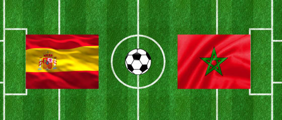 2022 FIFA World Cup Round of 16 - Morocco vs Spain